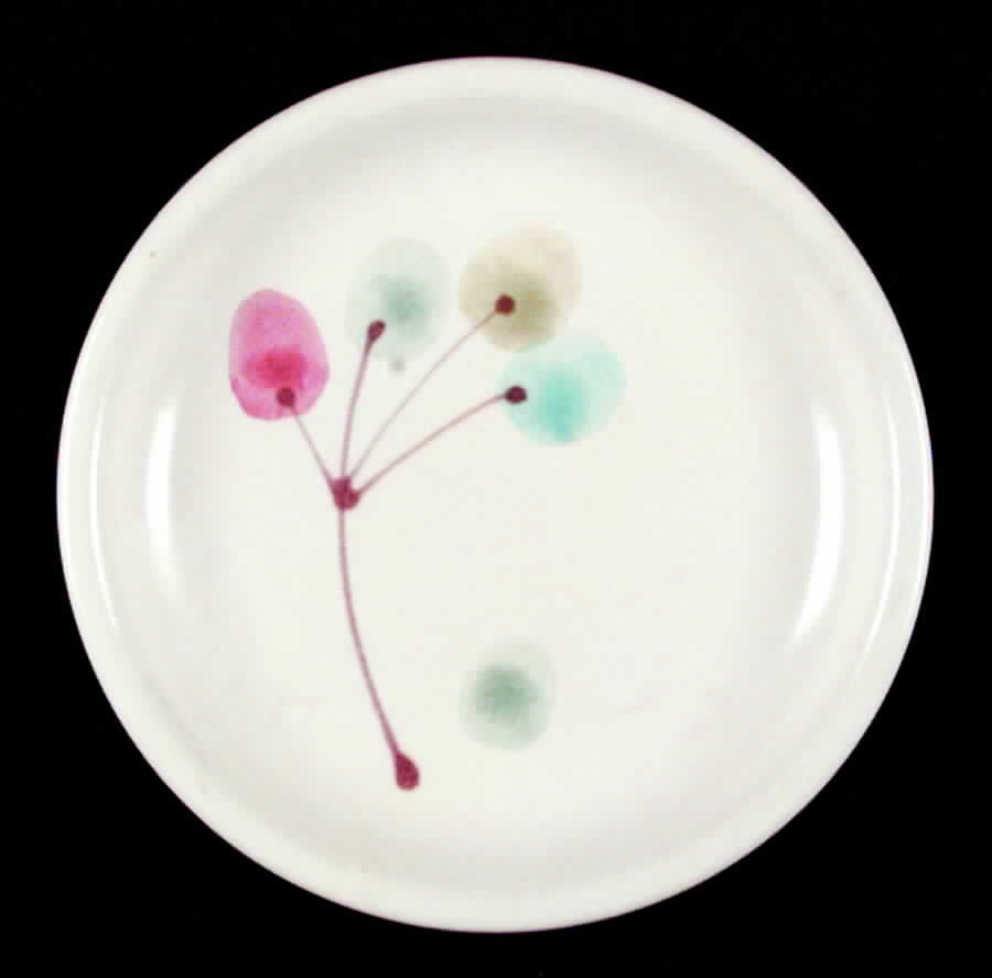 Lollipop Tree Bread & Butter Plate by Metlox - Poppytrail - Vernon-1