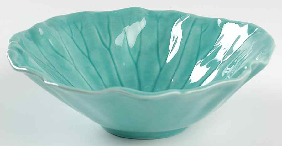 Lotus Aqua (Second Series) Coupe Soup Bowl by Metlox - Poppytrail - Vernon-1