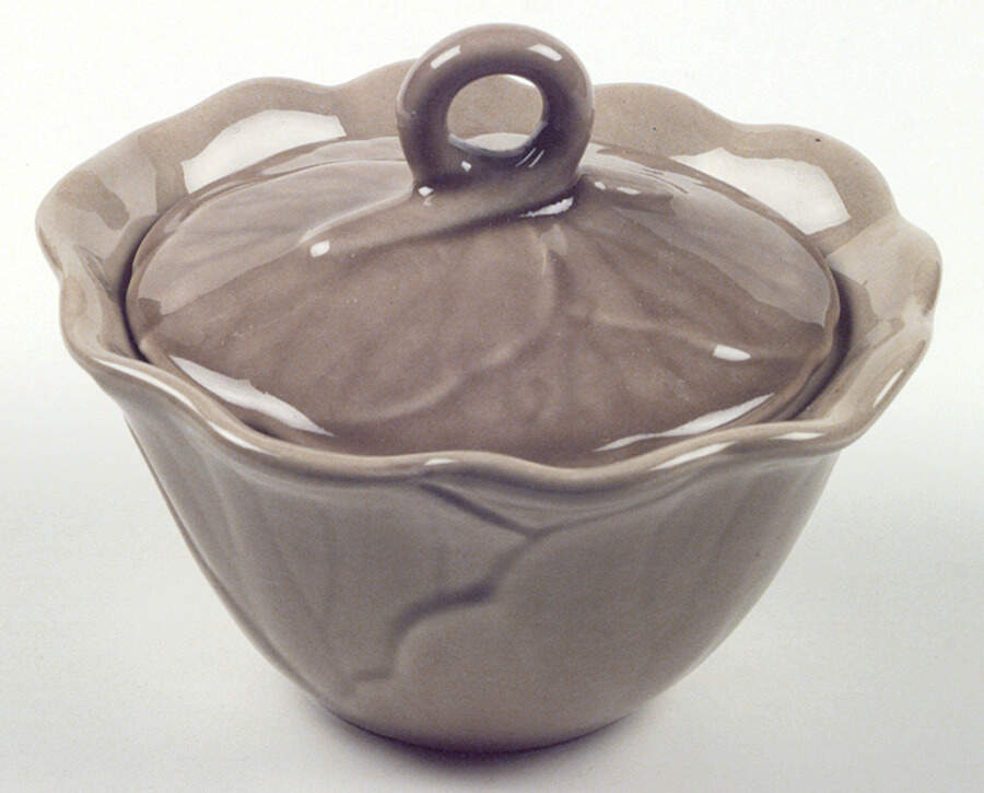 Lotus Camel Sugar Bowl & Lid by Metlox - Poppytrail - Vernon-1
