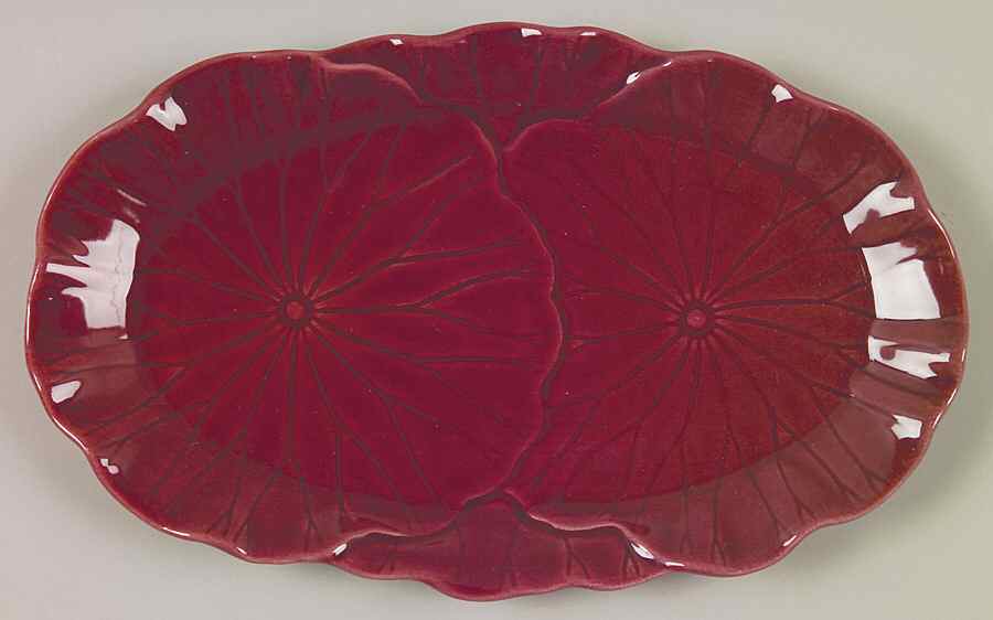 Lotus Cranberry Relish by Metlox - Poppytrail - Vernon-1
