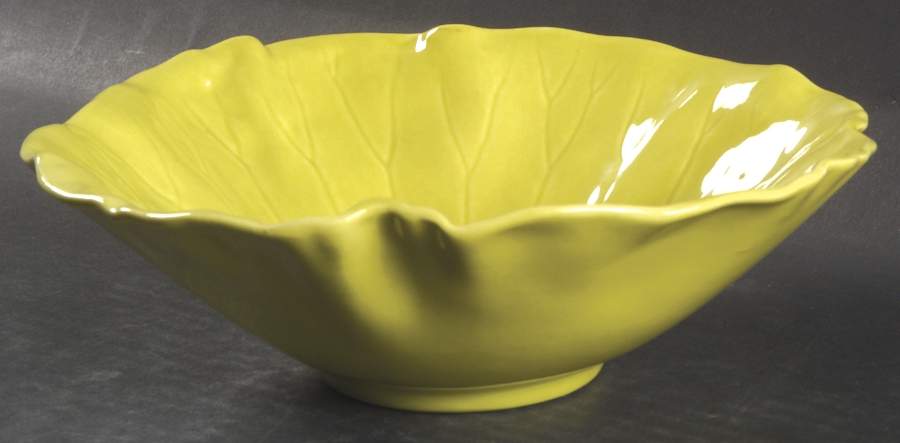 Lotus Fern Green Coupe Soup Bowl by Metlox - Poppytrail - Vernon-1