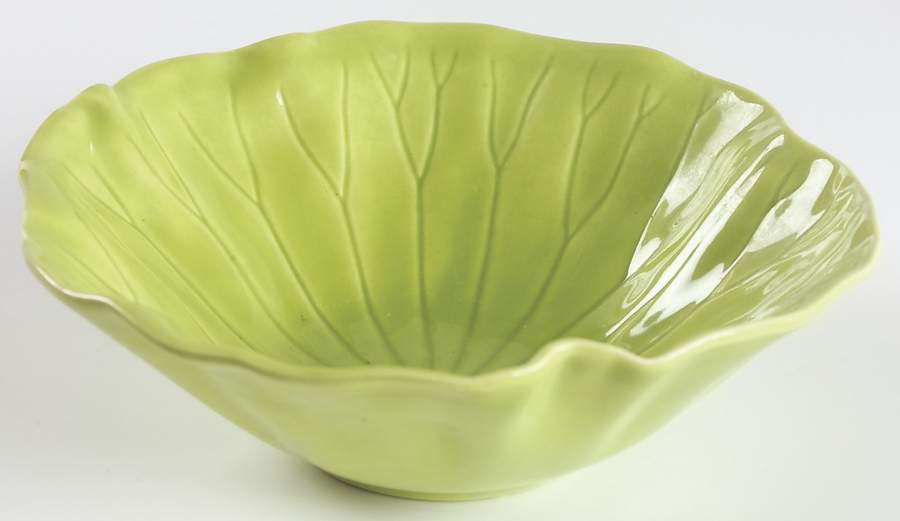 Lotus Lime Green Coupe Cereal Bowl by Metlox - Poppytrail - Vernon-1
