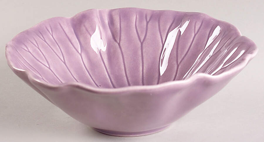 Lotus Lilac Coupe Cereal Bowl by Metlox - Poppytrail - Vernon-1