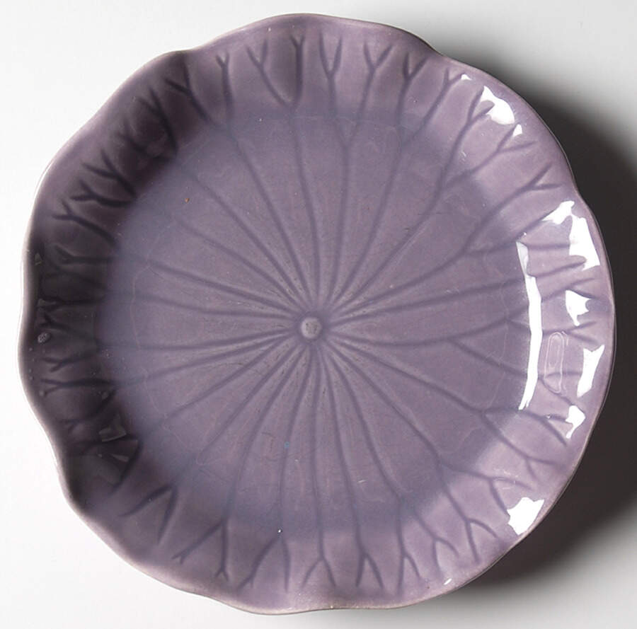 Lotus Lilac Bread & Butter Plate by Metlox - Poppytrail - Vernon-1