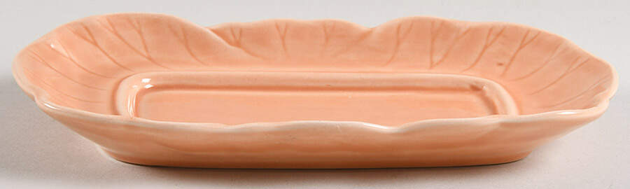 Lotus Peach Apricot 1/4 Lb Butter No Lid by Metlox - Poppytrail - Vernon-1