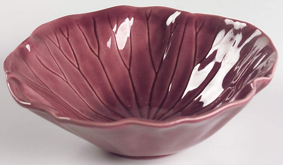 Lotus Plum Coupe Cereal Bowl by Metlox - Poppytrail - Vernon-1