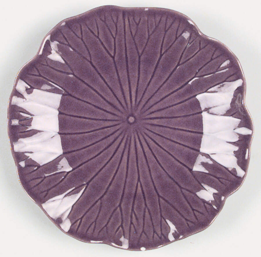 Lotus Plum Salad Plate by Metlox - Poppytrail - Vernon-1