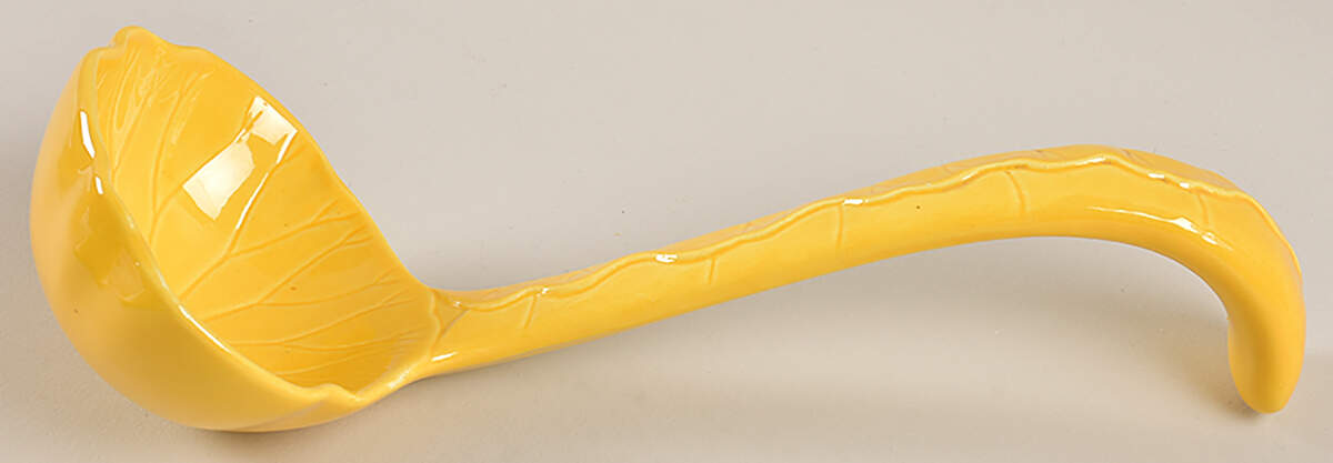 Lotus Light Pumpkin Tureen Ladle by Metlox - Poppytrail - Vernon-1