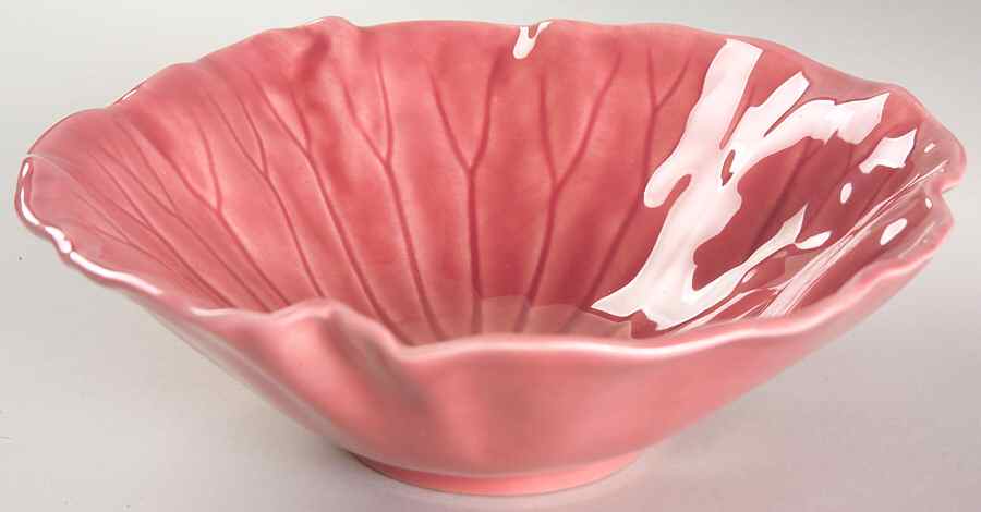 Lotus Rose Coupe Soup Bowl by Metlox - Poppytrail - Vernon-1