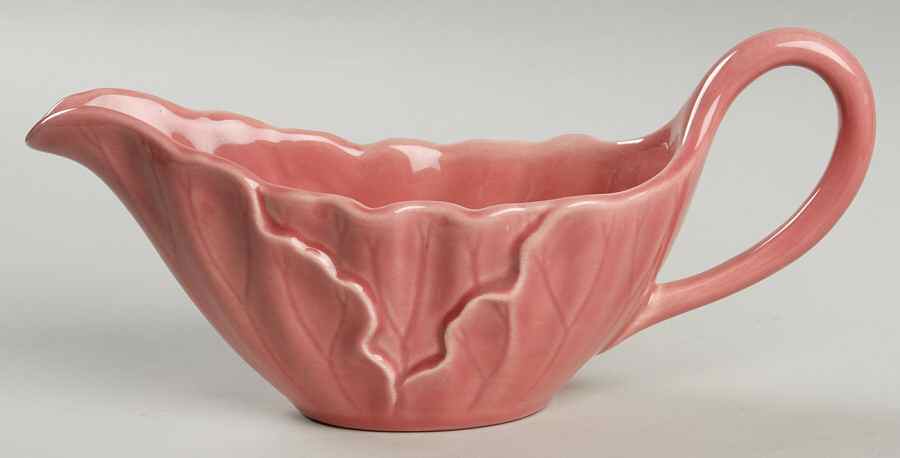 Lotus Rose Gravy Boat by Metlox - Poppytrail - Vernon-1