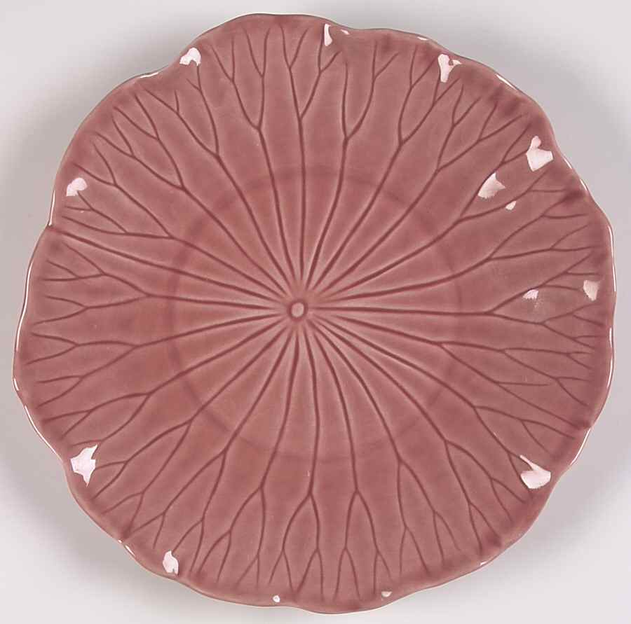 Lotus Rose Dinner Plate by Metlox - Poppytrail - Vernon-1