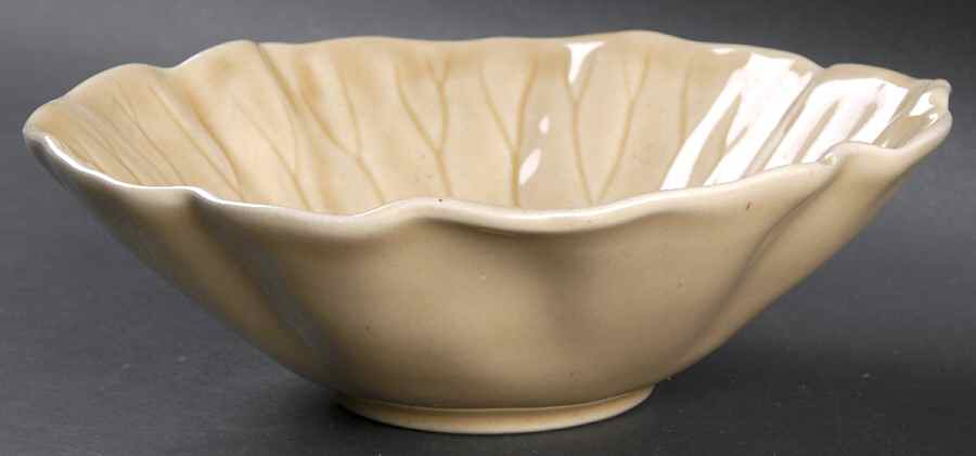 Lotus Sand Coupe Cereal Bowl by Metlox - Poppytrail - Vernon-1