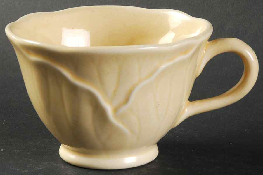 Lotus Sand Footed Cup by Metlox - Poppytrail - Vernon-1