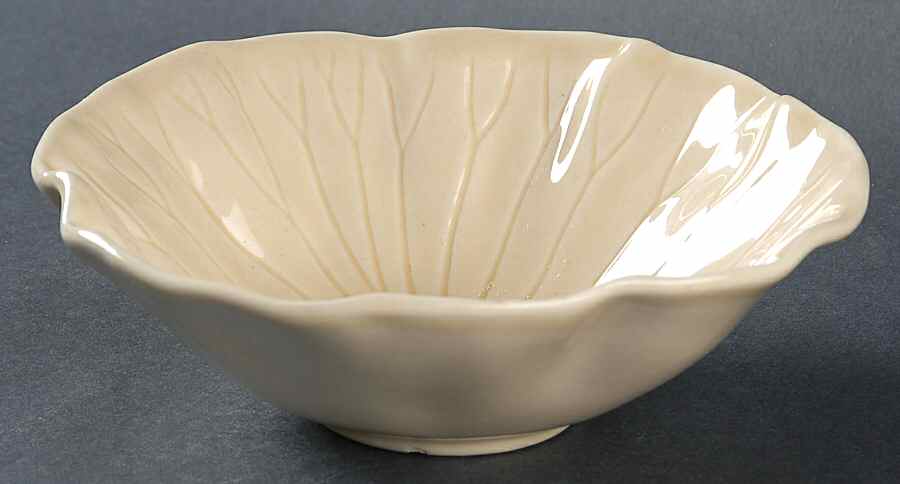 Lotus Sand Fruit/Dessert (Sauce) Bowl by Metlox - Poppytrail - Vernon-1