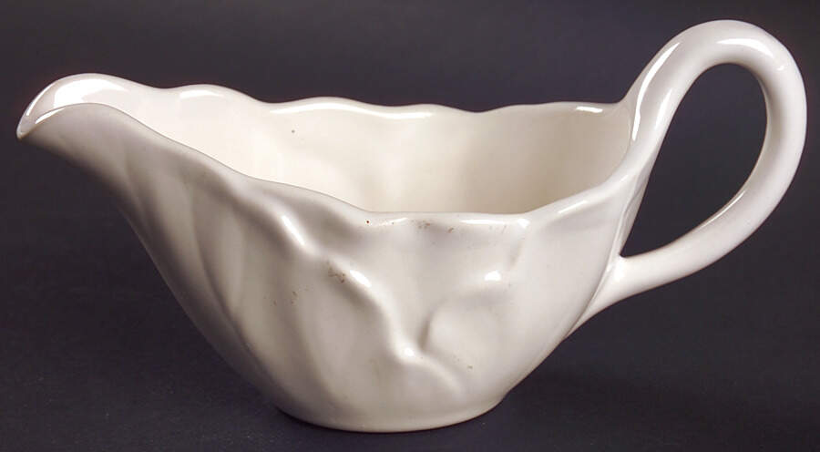 Lotus White Creamer by Metlox - Poppytrail - Vernon-1