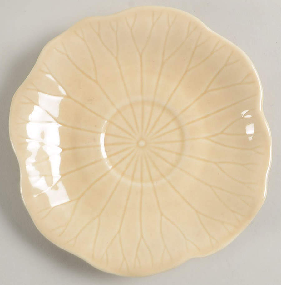 Lotus Wheat Saucer by Metlox - Poppytrail - Vernon-1