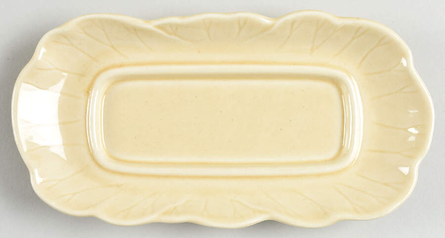 Lotus Wheat 1/4 Lb Butter No Lid by Metlox - Poppytrail - Vernon-1