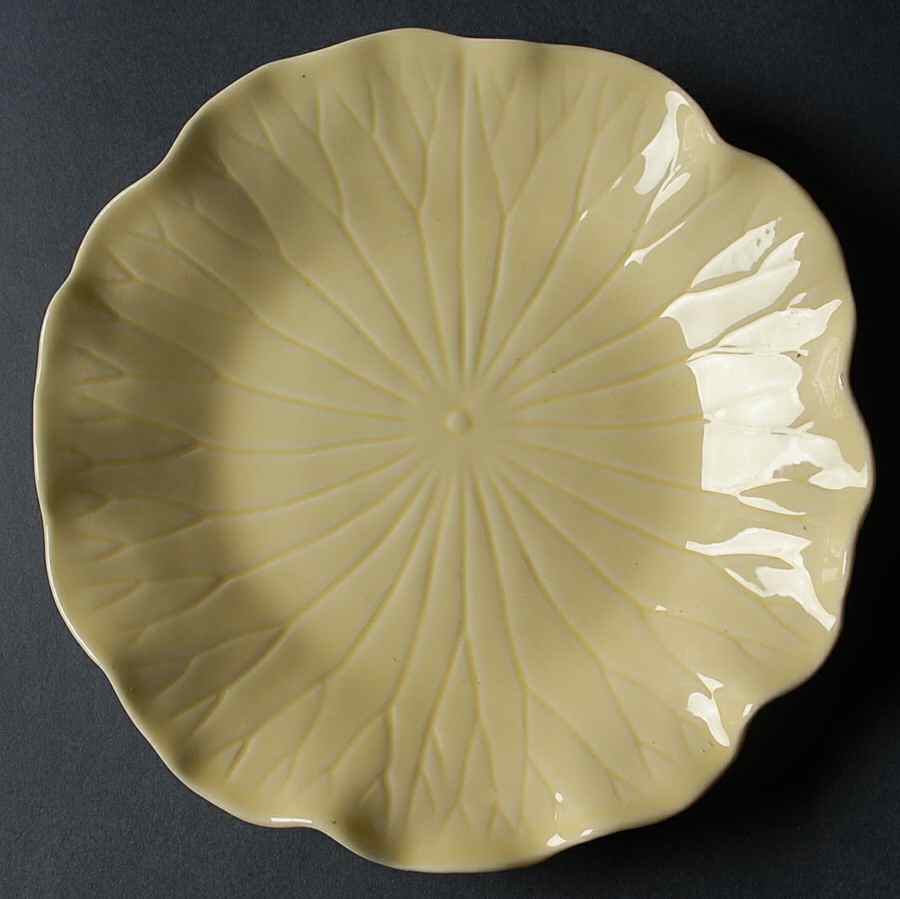 Lotus Canary Yellow (Light) Salad Plate by Metlox - Poppytrail - Vernon-1