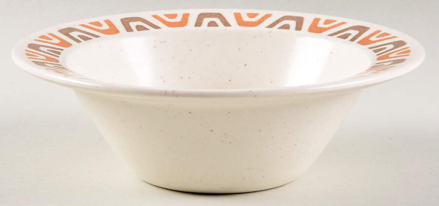 Luau Rim Cereal Bowl by Metlox - Poppytrail - Vernon-1