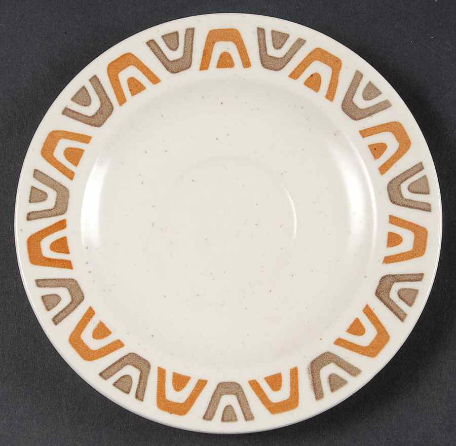 Luau Saucer by Metlox - Poppytrail - Vernon-1