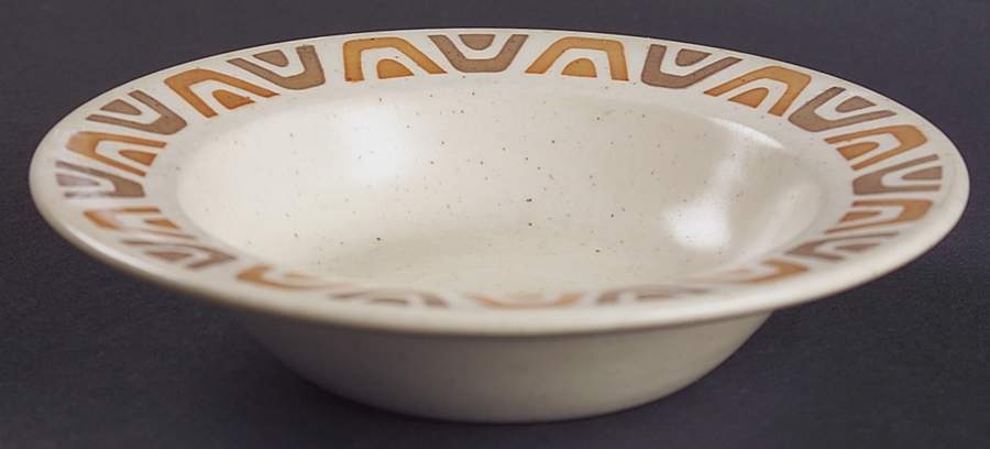Luau Rim Fruit/Dessert (Sauce) Bowl by Metlox - Poppytrail - Vernon-1