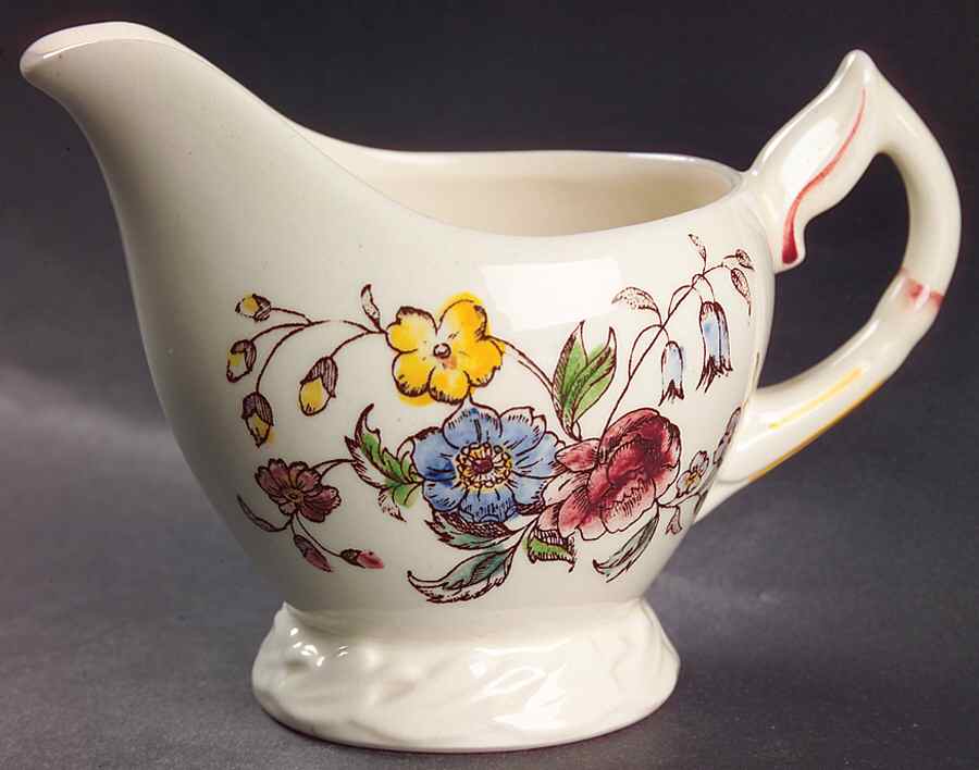 May Flower Creamer by Metlox - Poppytrail - Vernon-1