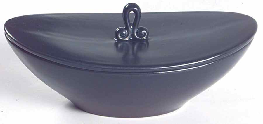 Mardi Gras Oval Covered Vegetable by Metlox - Poppytrail - Vernon-1