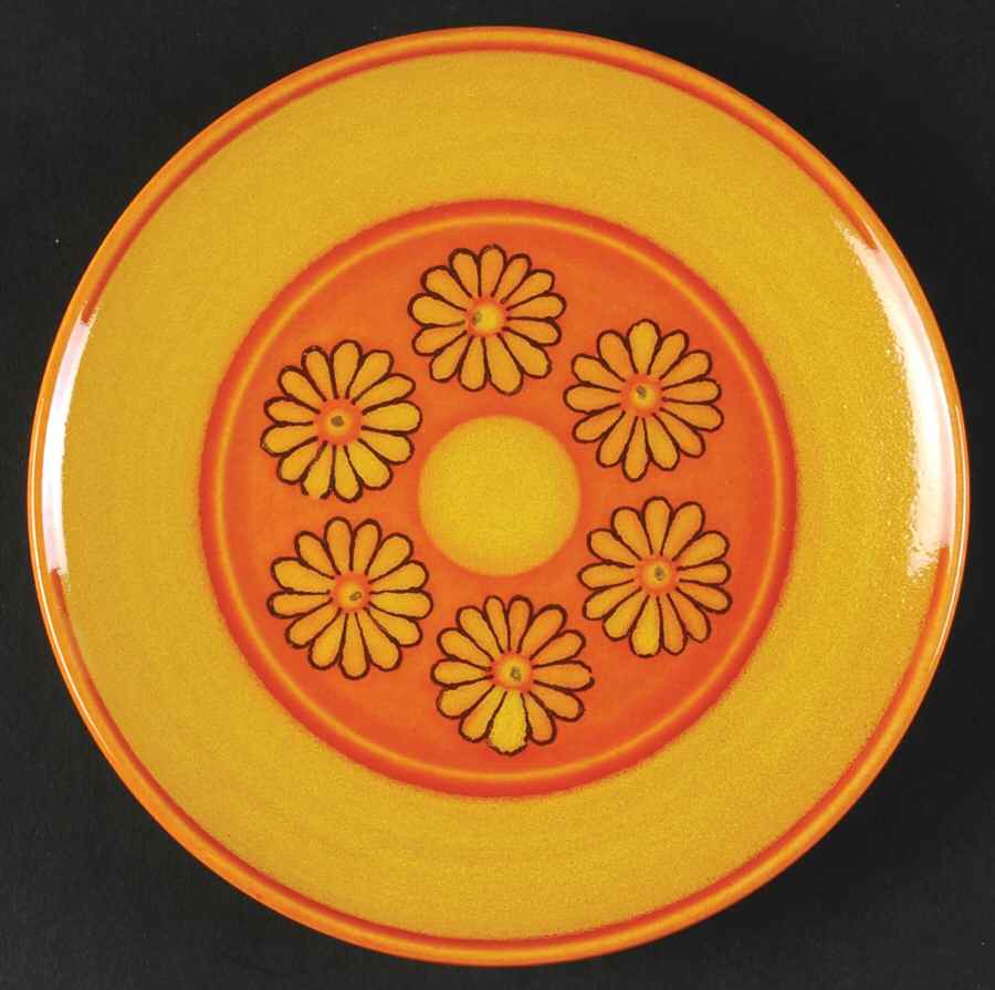Margarita Bread & Butter Plate by Metlox - Poppytrail - Vernon-1