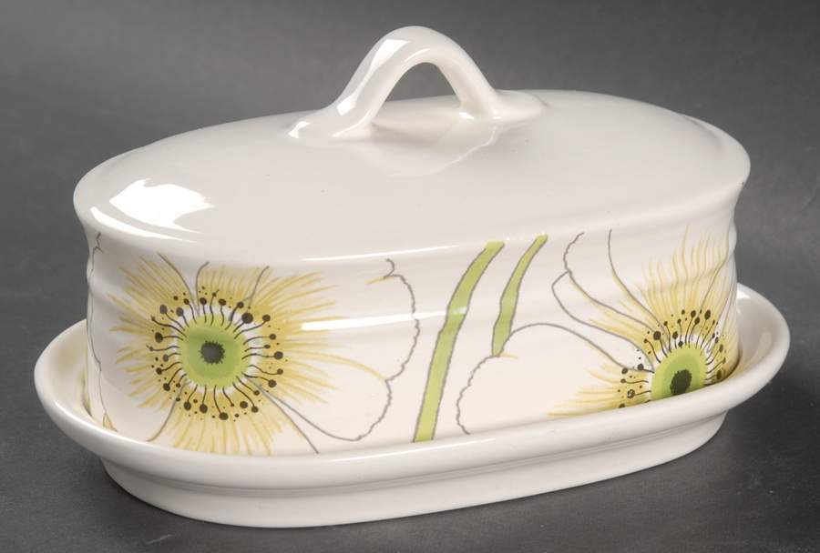 Matilija 1/4 Lb Covered Butter by Metlox - Poppytrail - Vernon-1