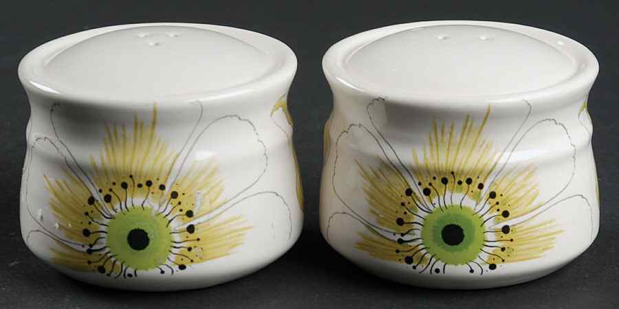 Matilija Salt & Pepper Set by Metlox - Poppytrail - Vernon-1