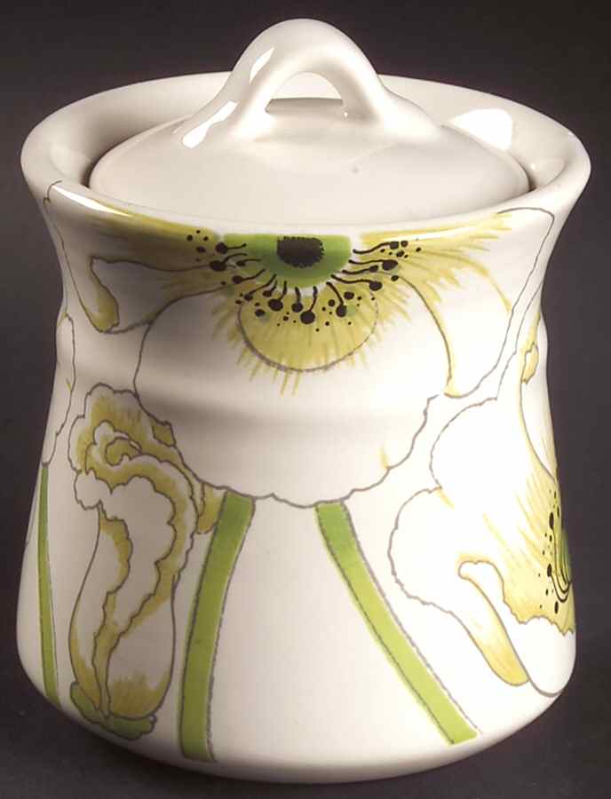 Matilija Sugar Bowl & Lid by Metlox - Poppytrail - Vernon-1