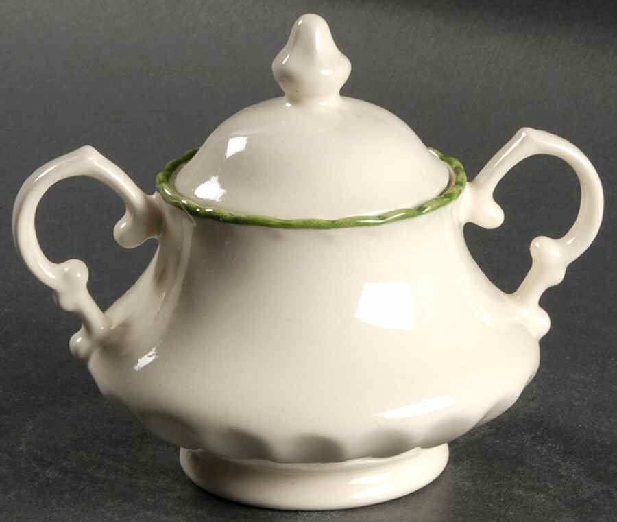 Meadow Sugar Bowl & Lid by Metlox - Poppytrail - Vernon-1