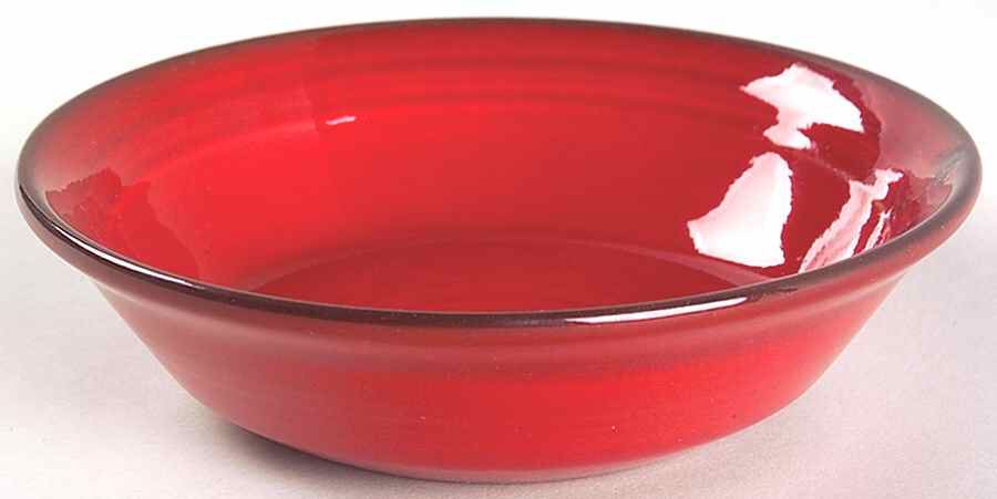 Medallion Red Fruit/Dessert (Sauce) Bowl by Metlox - Poppytrail - Vernon-1