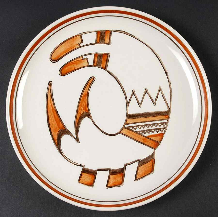 Mesa Salad Plate by Metlox - Poppytrail - Vernon-1