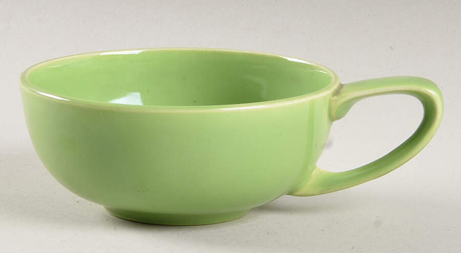 MET7 Chartreuse Flat Cup by Metlox - Poppytrail - Vernon-1