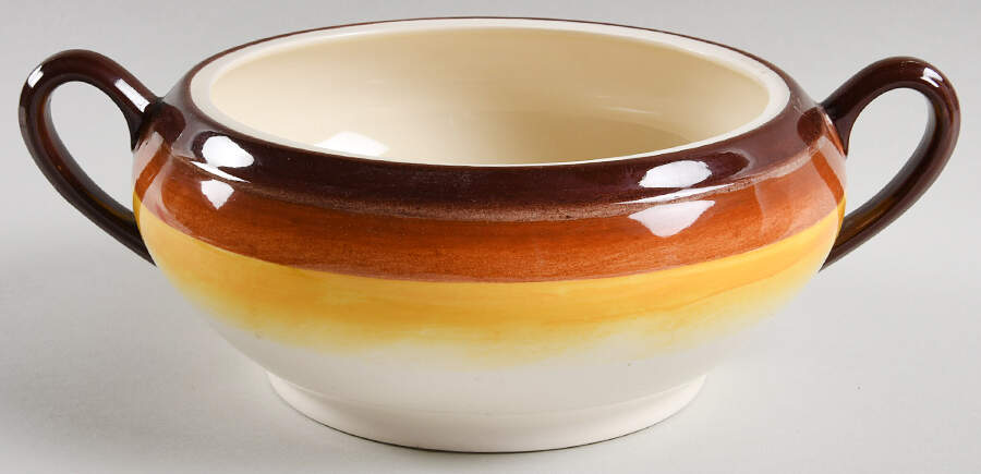 Mexicana 1.5 Quart Round Casserole No Lid by Metlox - Poppytrail - Vernon-1