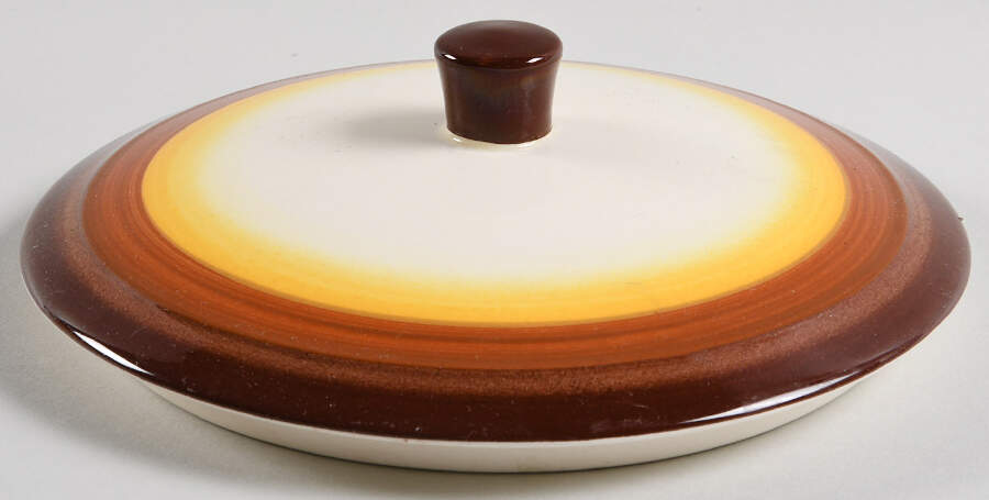 Mexicana Lid for 1.5 Qt Round Casserole by Metlox - Poppytrail - Vernon-1