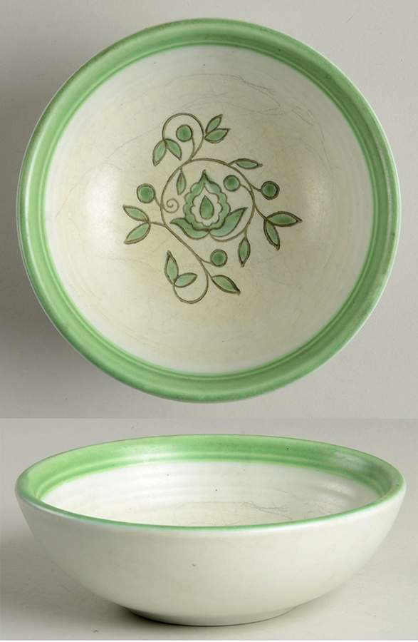 Mission Verde Fruit/Dessert (Sauce) Bowl by Metlox - Poppytrail - Vernon-1