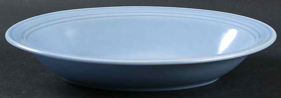 Modern California Azure 10" Oval Vegetable Bowl by Metlox - Poppytrail - Vernon-1