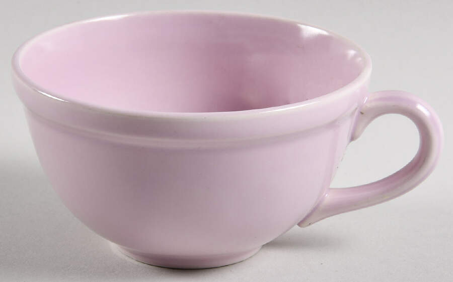 Modern California Orchid Lavender Flat Cup by Metlox - Poppytrail - Vernon-1