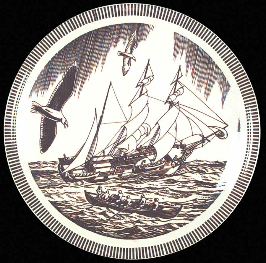 Moby Dick Brown Dinner Plate by Metlox - Poppytrail - Vernon-1