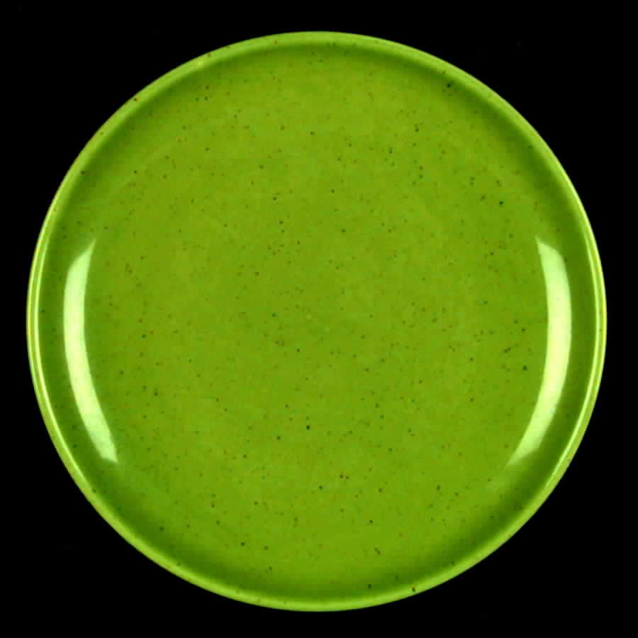 Modern Chartreuse Bread & Butter Plate by Metlox - Poppytrail - Vernon-1
