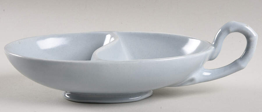 Modern Gray 2-Part Relish by Metlox - Poppytrail - Vernon-1