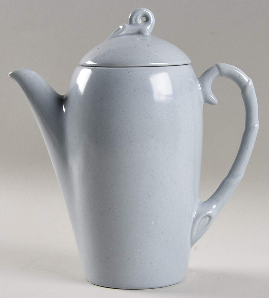 Modern Gray Coffee Pot & Lid by Metlox - Poppytrail - Vernon-1