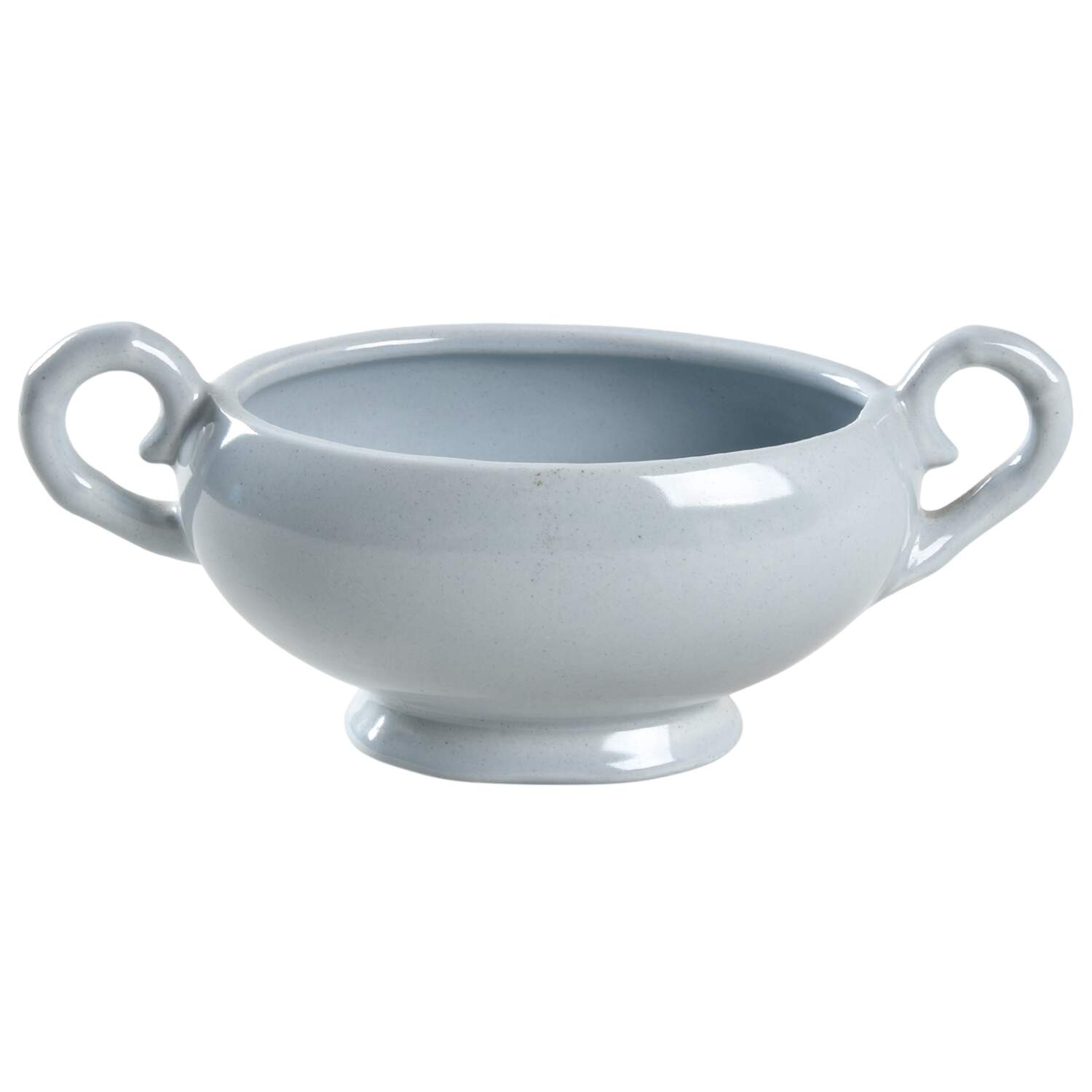 Modern Gray Sugar Bowl No Lid by Metlox - Poppytrail - Vernon-1