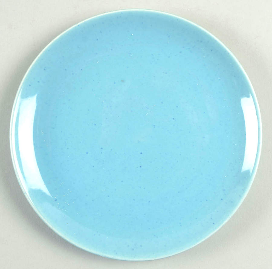 Modern Turquoise (Teal Blue) Bread & Butter Plate by Metlox - Poppytrail - Vernon-1