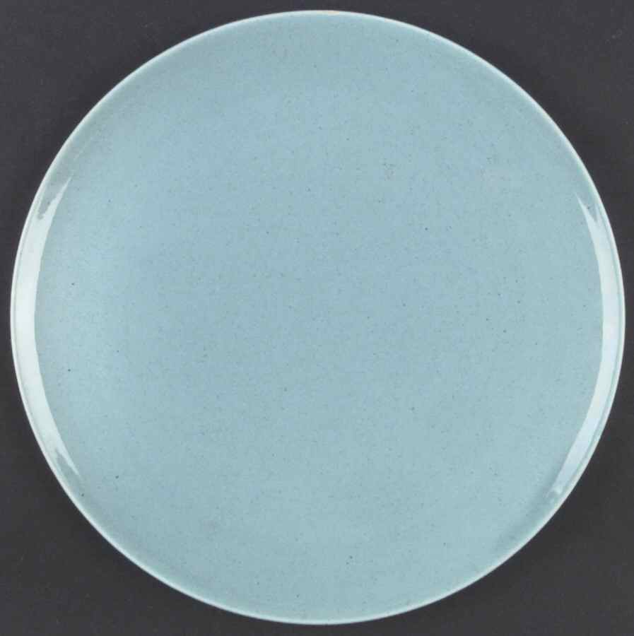 Modern Turquoise (Teal Blue) 13" Chop Plate (Round Platter) by Metlox - Poppytrail - Vernon-1