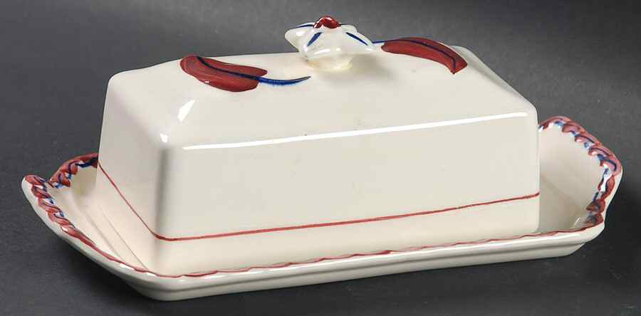 Monterey 1/4 Lb Covered Butter by Metlox - Poppytrail - Vernon-1