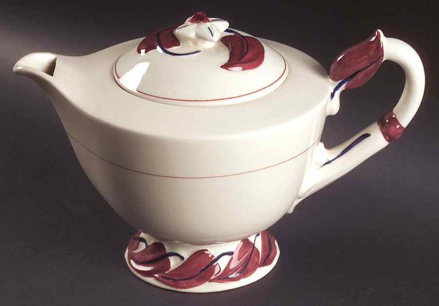Monterey Teapot & Lid by Metlox - Poppytrail - Vernon-1