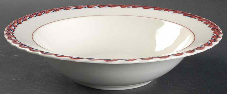 Monterey 9" Round Vegetable Bowl by Metlox - Poppytrail - Vernon-1